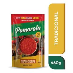 Molho de Tomate Pomarola Tradicional 460 Gramas Sachê