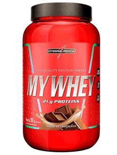 Integral Médica My Whey Pó Chocolate 900 gramas Pote