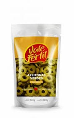 Azeitona Verde Vale Fértil Fatiada Doypack 120 gramas