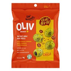 Azeitona Verde Vale Fértil Snack Chili 50 gramas