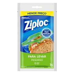 Saco Ziploc para Lanches 14  UN
