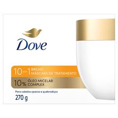 Máscara De Tratamento Dove Brilho 270g