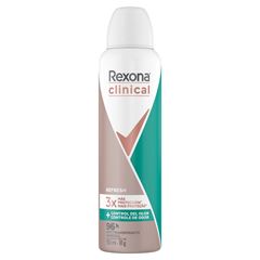 Desodorante Aerosol Rexona Clinical Feminino Refresh 150ml