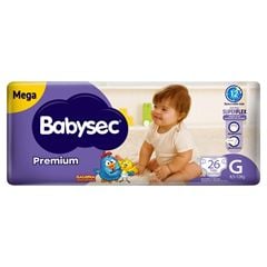 Fralda Babysec Ultra Hiper P 72 Unidades