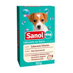 Sabonete Sanol Dog Filhote 90 gramas