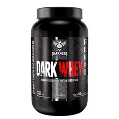 Darkness Dark Whey 100% Morango Pote 900 gramas