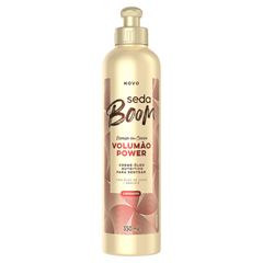 Creme Para Pentear Seda Boom Volumao Black 350ml