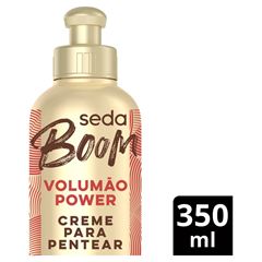 Creme Para Pentear Seda Boom Volumao Black 350ml