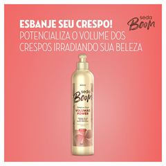 Creme Para Pentear Seda Boom Volumao Black 350ml
