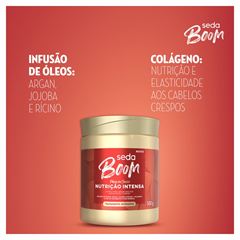 Máscara Capilar Seda Boom Nutrição 500g