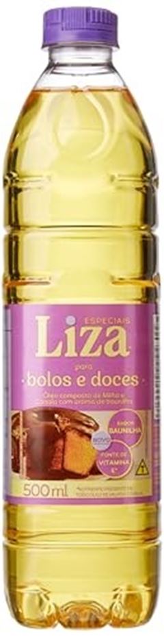 Óleo Liza Bolos e Doces Pet 500 ML