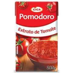 Extrato de Tomate Pomodoro Tetra Pack 265 gramas