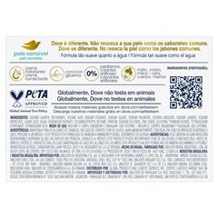 Sabonete Dove Pele Sensivel 90g