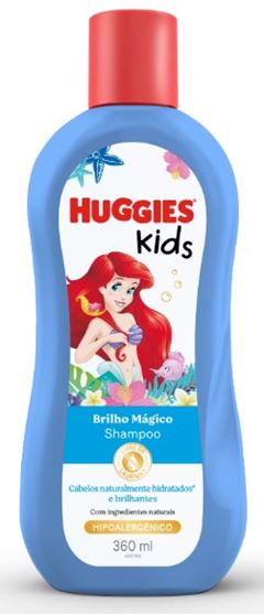 Shampoo Infantil Huggies Kids Hidratação e Brilho 360 ML