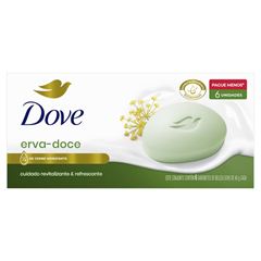 Sabonete Dove Hidratação Erva-Doce 6 Unidades Leve Mais Pague Menos