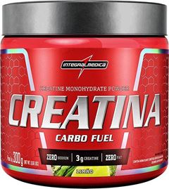 Integral Médica Creatina Carbo Fuel Limão 300 gramas