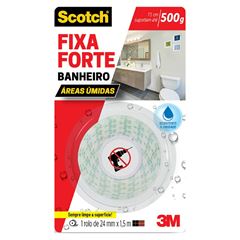 Fixa Forte Banheiro 24 Milímetros por 1,5 Metros Scotch