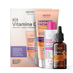 Kit Facial Dermo Skin Vitamina C com 3 Itens
