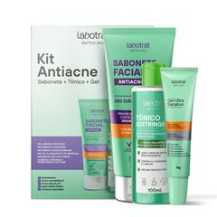 Kit Facial Dermo Skin Antiacne com 3 Itens