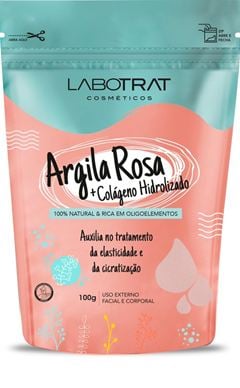 Argila Rosa Dia A Dia Com Colágeno 100g