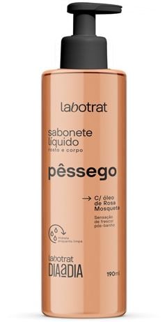 Sabonete Líquido Dia A Dia Pêssego 190ml