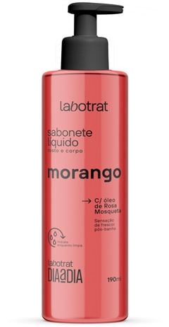 Sabonete Líquido Dia A Dia Morango 190ml