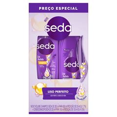 Shampoo mais Condicionador Seda Liso Perfeito Shampoo 300 ML mais Condicionador 190 ML