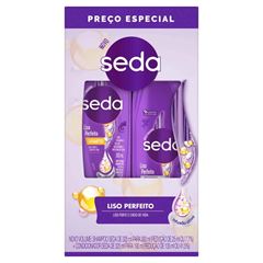 Shampoo mais Condicionador Seda Liso Perfeito Shampoo 300 ML mais Condicionador 190 ML