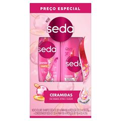 Shampoo mais Condicionador Seda Ceramidas Shampoo 300 ML mais Condicionador 190 ML