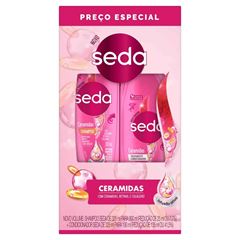 Shampoo mais Condicionador Seda Ceramidas Shampoo 300 ML mais Condicionador 190 ML