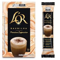 Café L Or Cappuccino Solúvel Baunilha com 8  UN