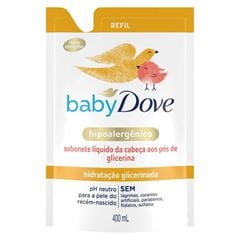 Sabonete Líquido Dove Baby Glicerina Refil 400ml