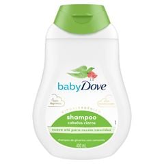 Shampoo Dove Baby Cabelos Claros 400ml