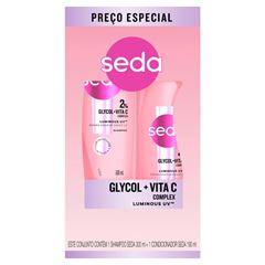 Shampoo mais Condicionador Seda Luminoso Ultravioleta Shampoo 300 ML mais Condicionador 190 ML