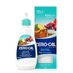 Adoçante Zero Cal Líquido Xilitol Cartucho Frasco 65 ML