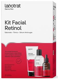Kit Facial Dermo Skin Retinol com 3 Itens