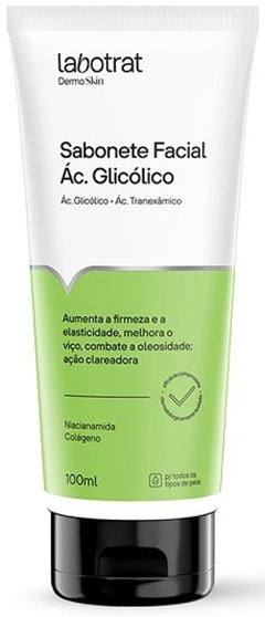 Sabonete Líquido Facial Dermo Skin Ácido Glicólico 100ml
