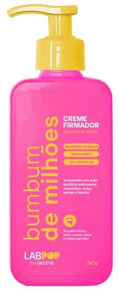 Creme Firmador LabPop Bumbum de Milhões 240g
