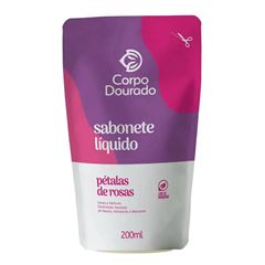 Sabonete Líquido Corporal Dourado Petit de Rosas 200ml PCH