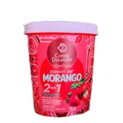 Creme de Tratamento Corpo Dourado Sonho de Morango 1kg