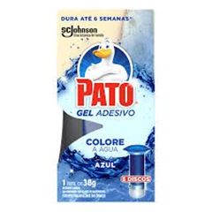 Detergente Sanitário Pato Pastilha Adesiva Azul Refil com 6  UN