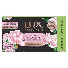 Sabonete Lux Botanicals Rosas Francesas Pack 6 x 85g