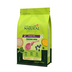 Ração Guabi Natural Cão Adulto M Cordeiro/Aveia 2,5kg