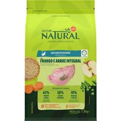 Ração Guabi Natural Gato Castrado Frango e Arroz 1,5 Quilogramas