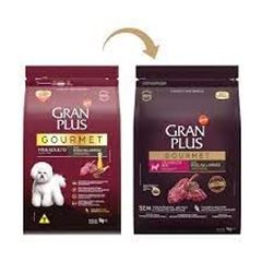 Ração Gran Plus Gourmet Cão Adulto Mini Pedaços Ovelha e Arroz 1 Quilograma