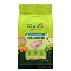 Ração Guabi Natural Cão Adulto Mini Pedaços Frango e Arroz 1 Quilograma