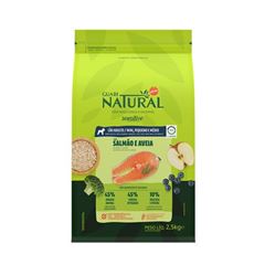 Ração Guabi Natural Cão Sênior Mini Pedaços Salmão e Aveia 2,5 Quilogramas