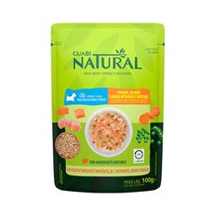 Ração Guabi Natural Cão Todos Tamanhos Sachet Salmão e Frango 100 Gramas