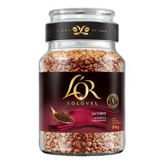 Café L'Or Solúvel Último Vidro 84 Gramas