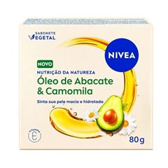 Sabonete Vegetal Nivea Óleo de Abacate e Camomila 80 Gramas
